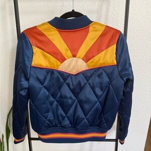 Classic Rock Couture Rising Sun Bomber